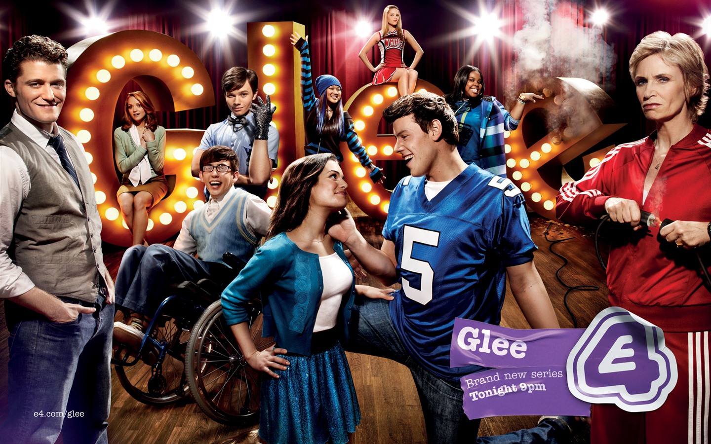 Glee 歡樂合唱團 電視劇高清壁紙 #1 - 1440x900