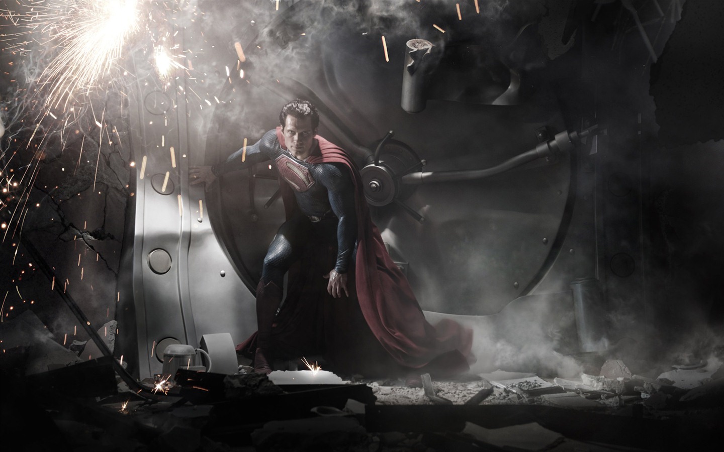 スーパーマン：鋼鉄のHDの壁紙の男 #3 - 1440x900