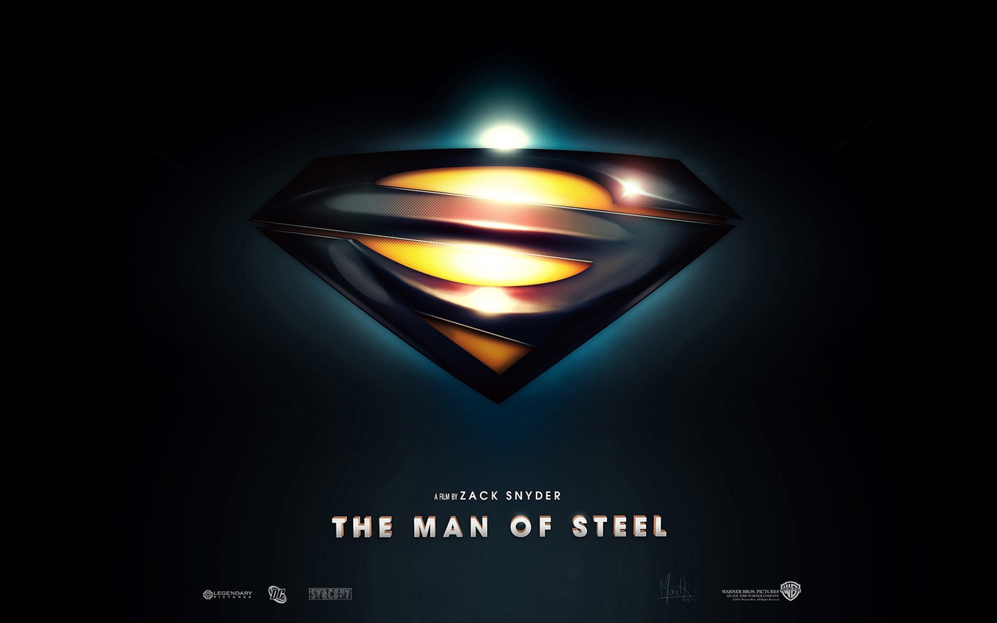 スーパーマン：鋼鉄のHDの壁紙の男 #7 - 1440x900