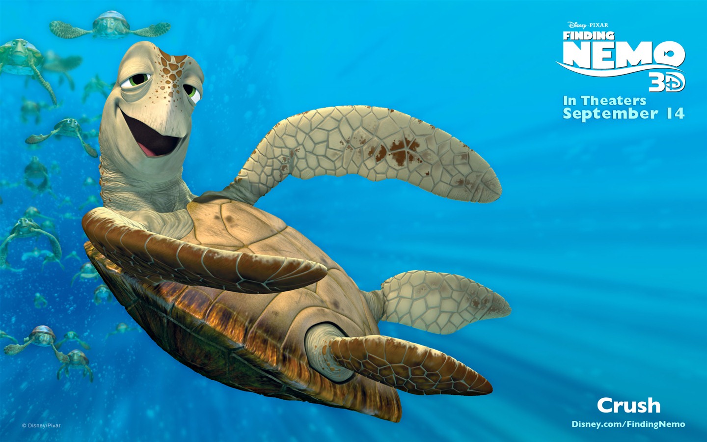 Le Monde de Nemo 3D 2012 fonds d'écran HD #6 - 1440x900