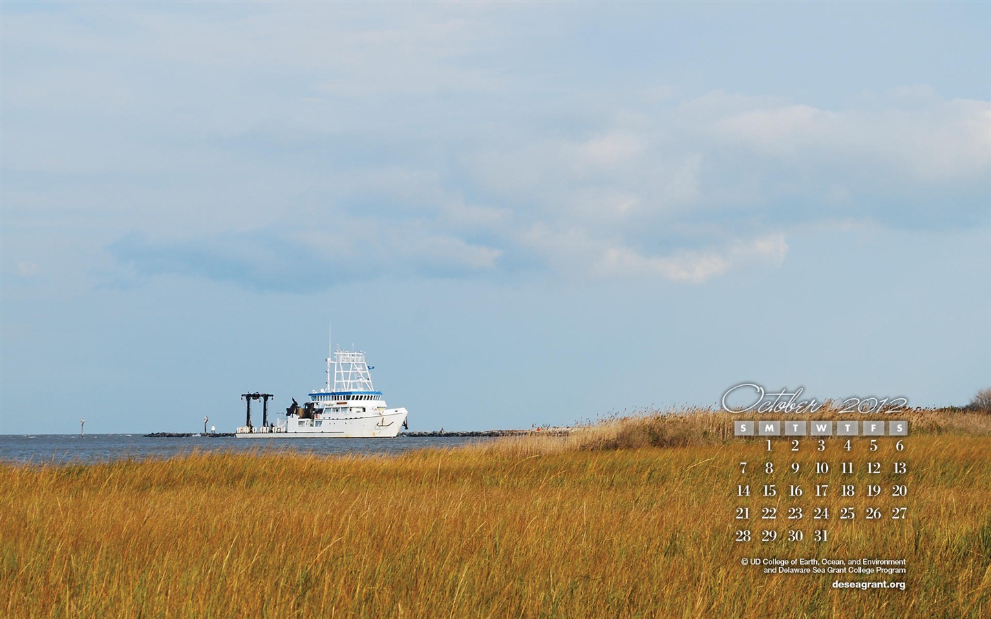 October 2012 Calendar wallpaper (1) #2 - 1440x900