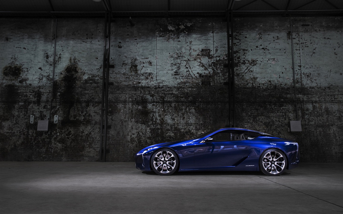 2012 Lexus LF-LC Concept Bleu fonds d'écran HD #7 - 1440x900