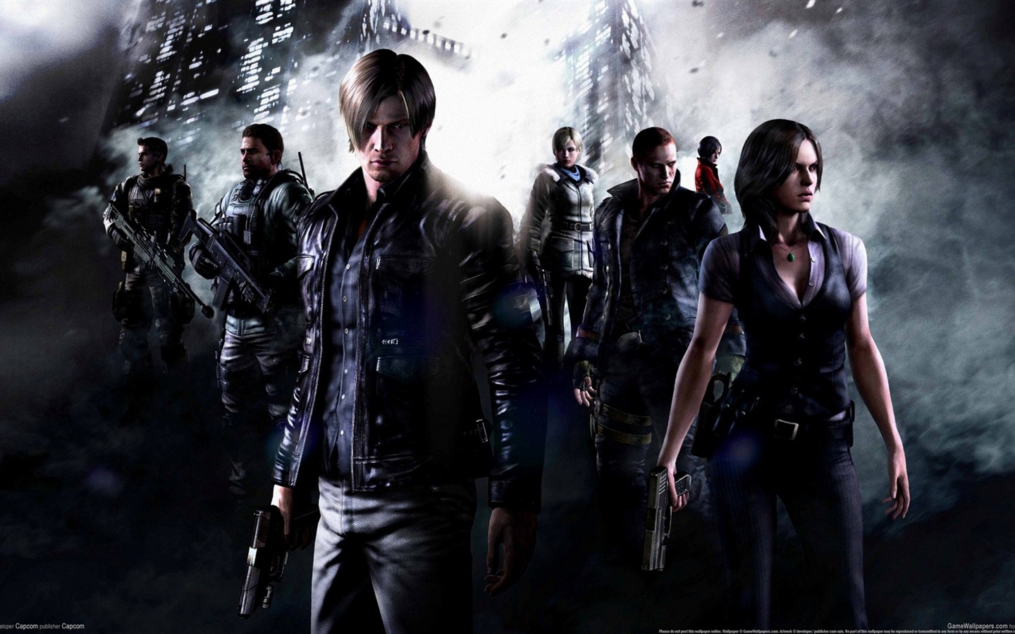 Resident Evil 6 HD-Spiel wallpapers #1 - 1440x900
