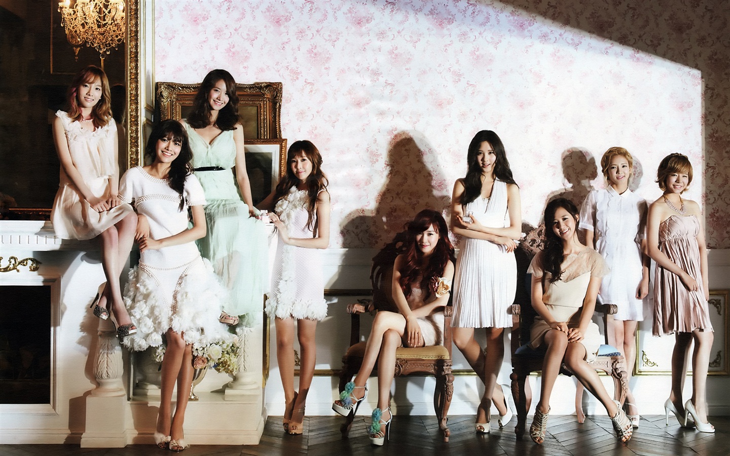 Girls Generation nejnovější HD Tapety Kolekce #5 - 1440x900