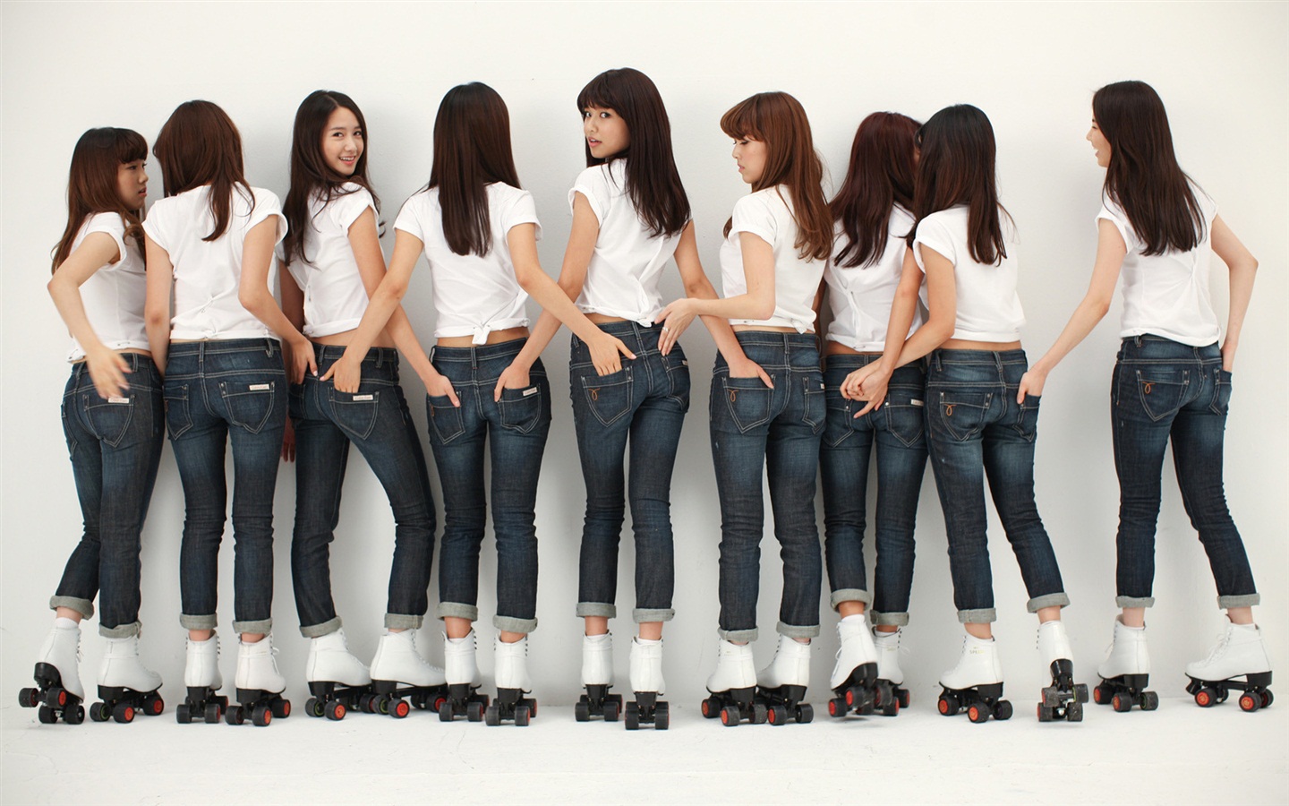少女時代組合 最新高清壁紙合集 #13 - 1440x900