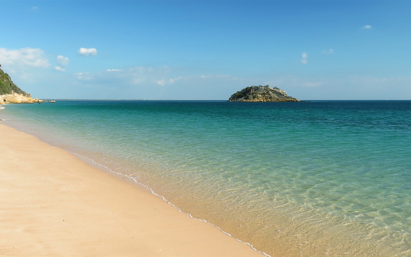 湖泊，大海，树木，森林，高山，精美风景壁纸8 - 1440x900