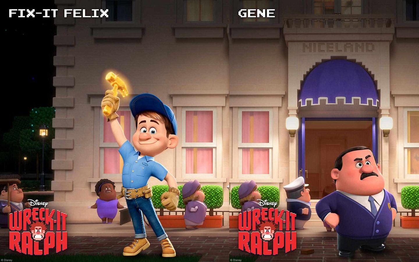 Wreck-It Ralph 난파선 - 그건 랄프의 HD 배경 화면 #7 - 1440x900