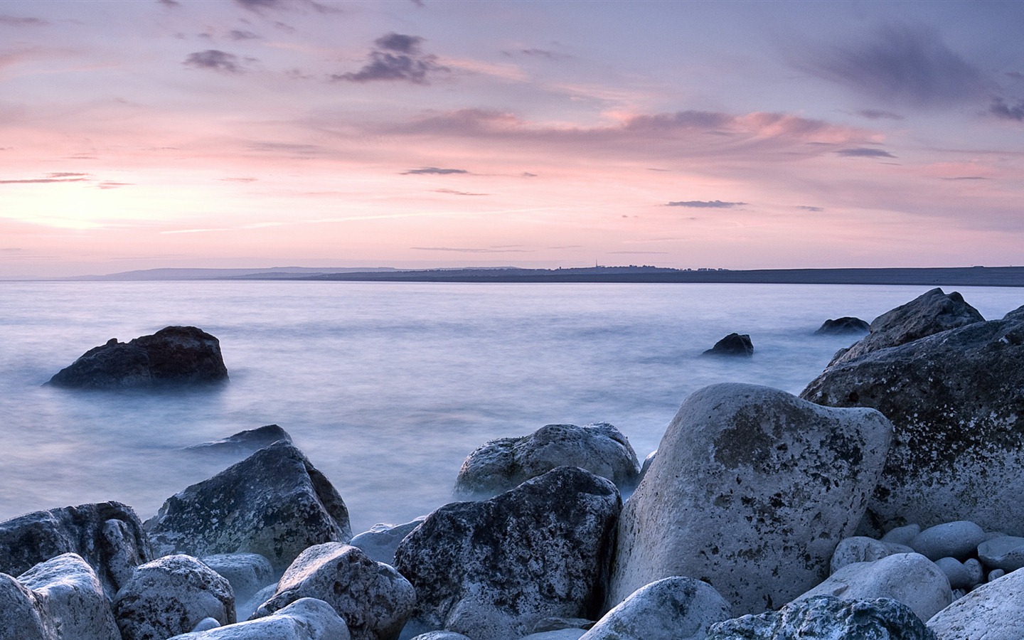 Windows 8 官方全景主題壁紙，城市風光，大橋，地平線 #20 - 1440x900