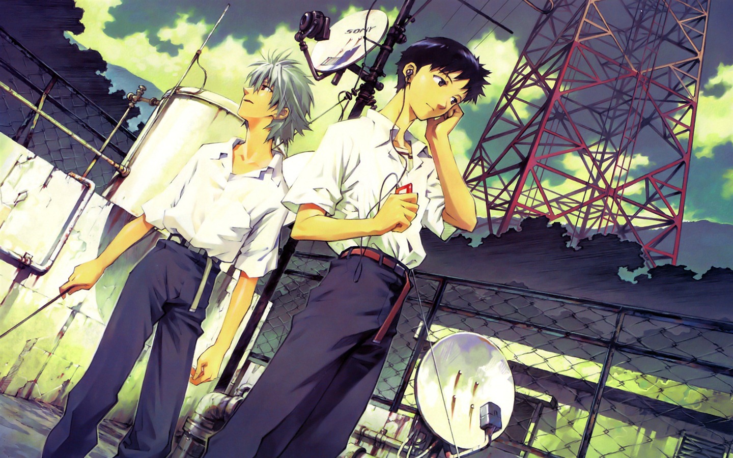 Neon Genesis Evangelion HD Tapety na plochu #12 - 1440x900