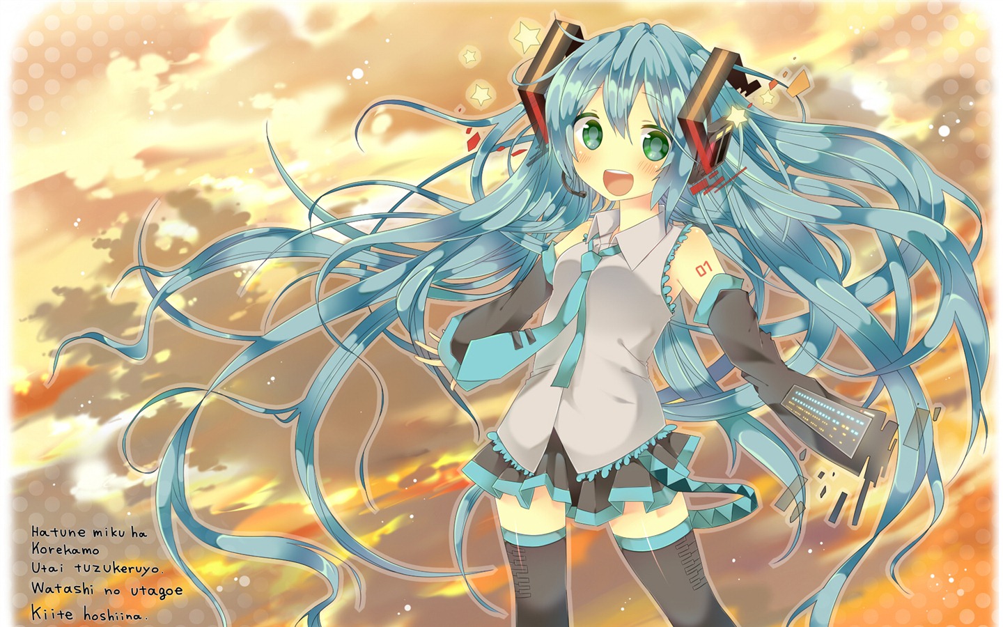 Hatsune Miku 初音未來系列 壁紙(五) #3 - 1440x900