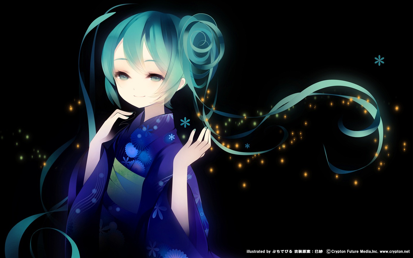 Hatsune Miku řady tapety (5) #6 - 1440x900