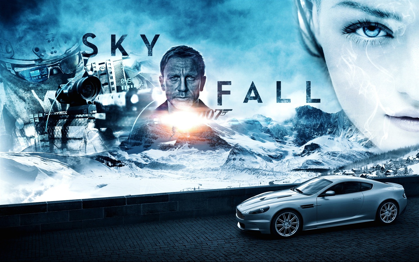 Skyfall 007：大破天幕杀机 高清壁纸21 - 1440x900