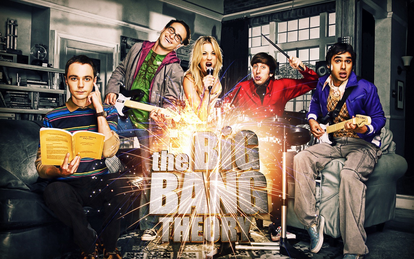 Die Big Bang Theory TV Series HD Wallpaper #18 - 1440x900