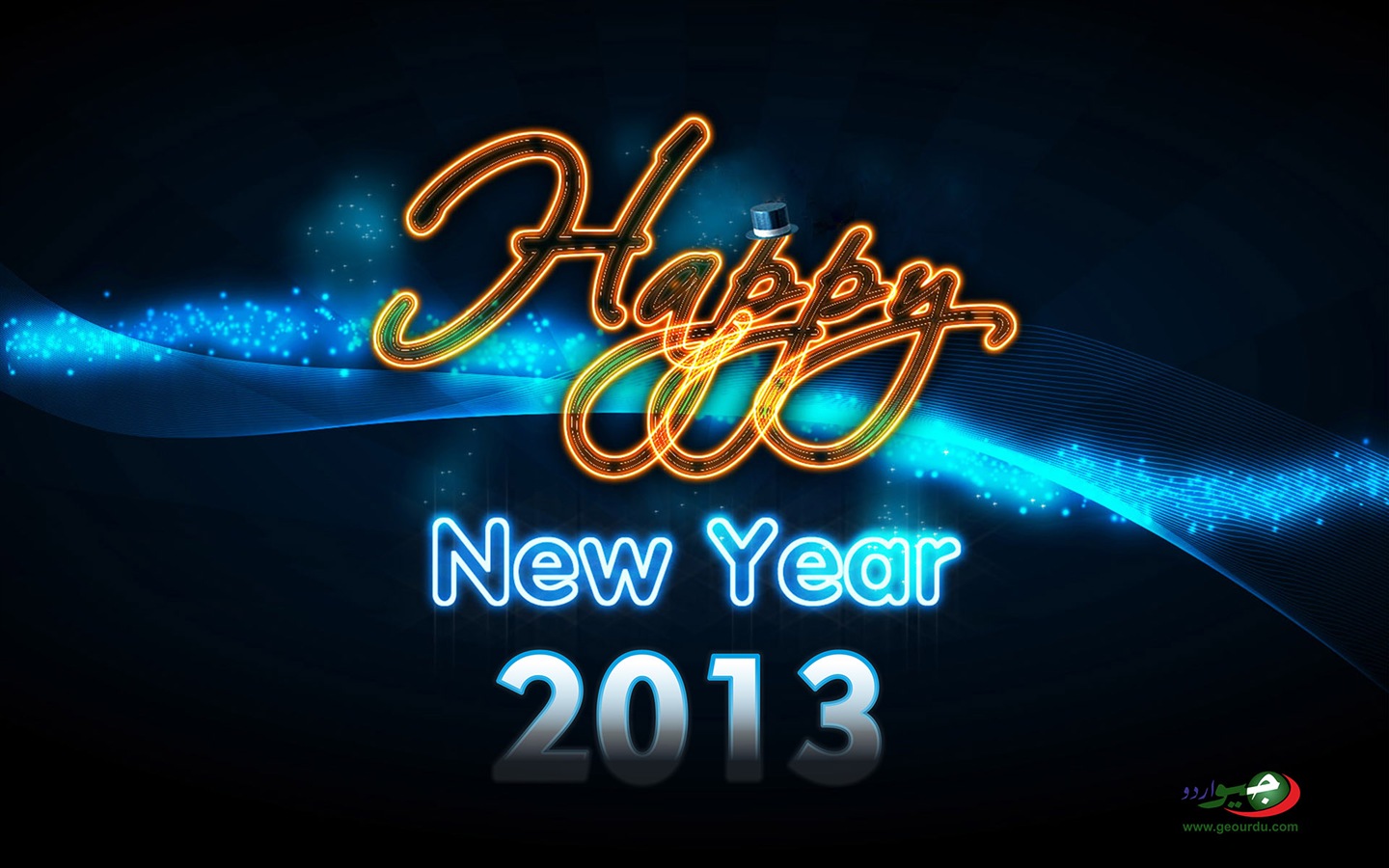 2013 Šťastný Nový Rok HD Tapety na plochu #17 - 1440x900
