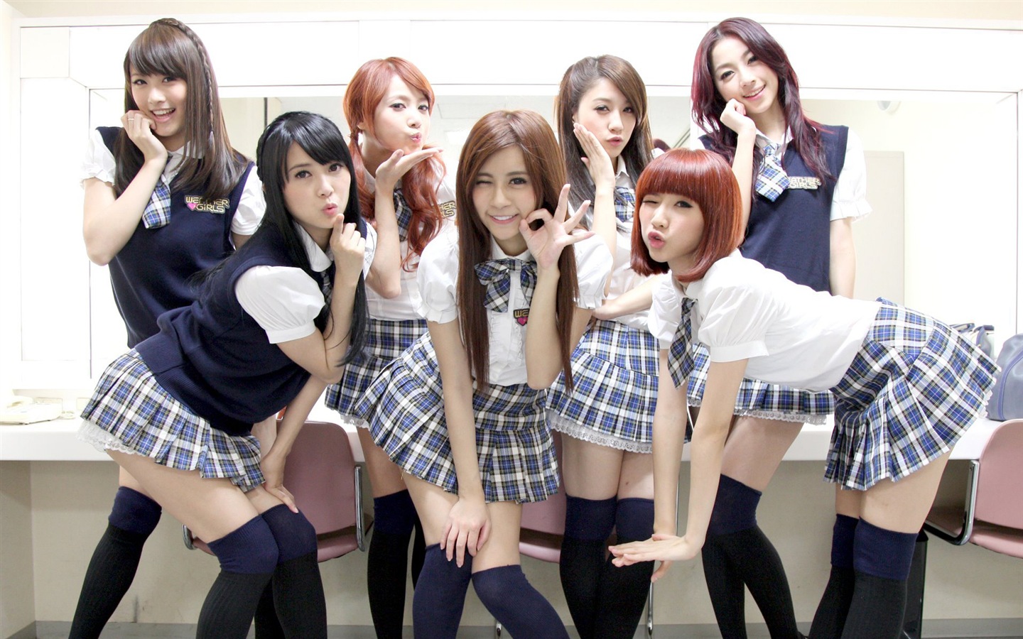 Weather Girls 天气女孩 高清壁纸8 - 1440x900