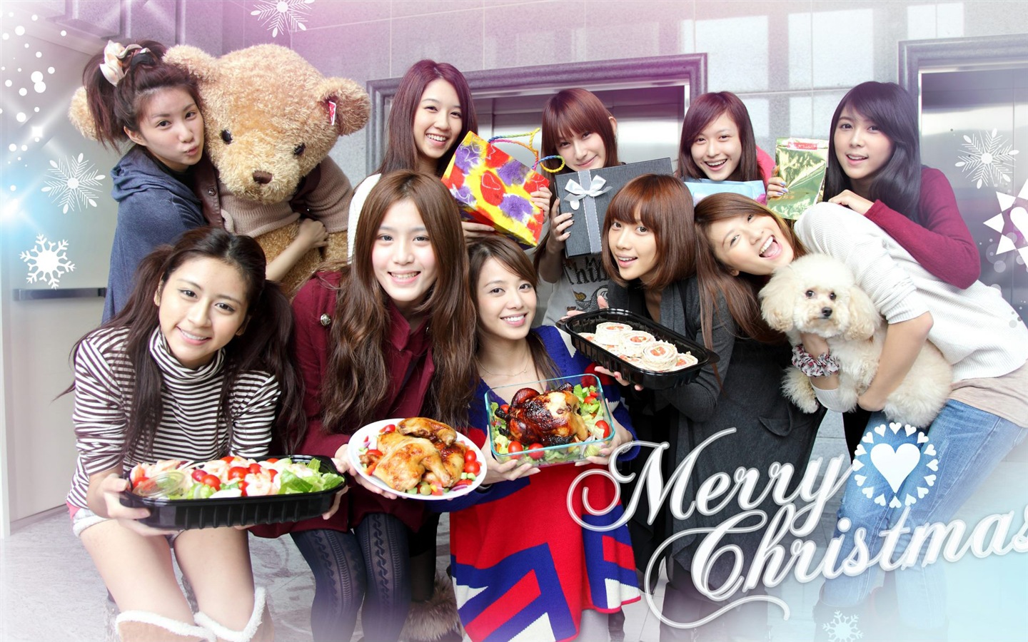 Weather Girls 天氣女孩 高清壁紙 #11 - 1440x900