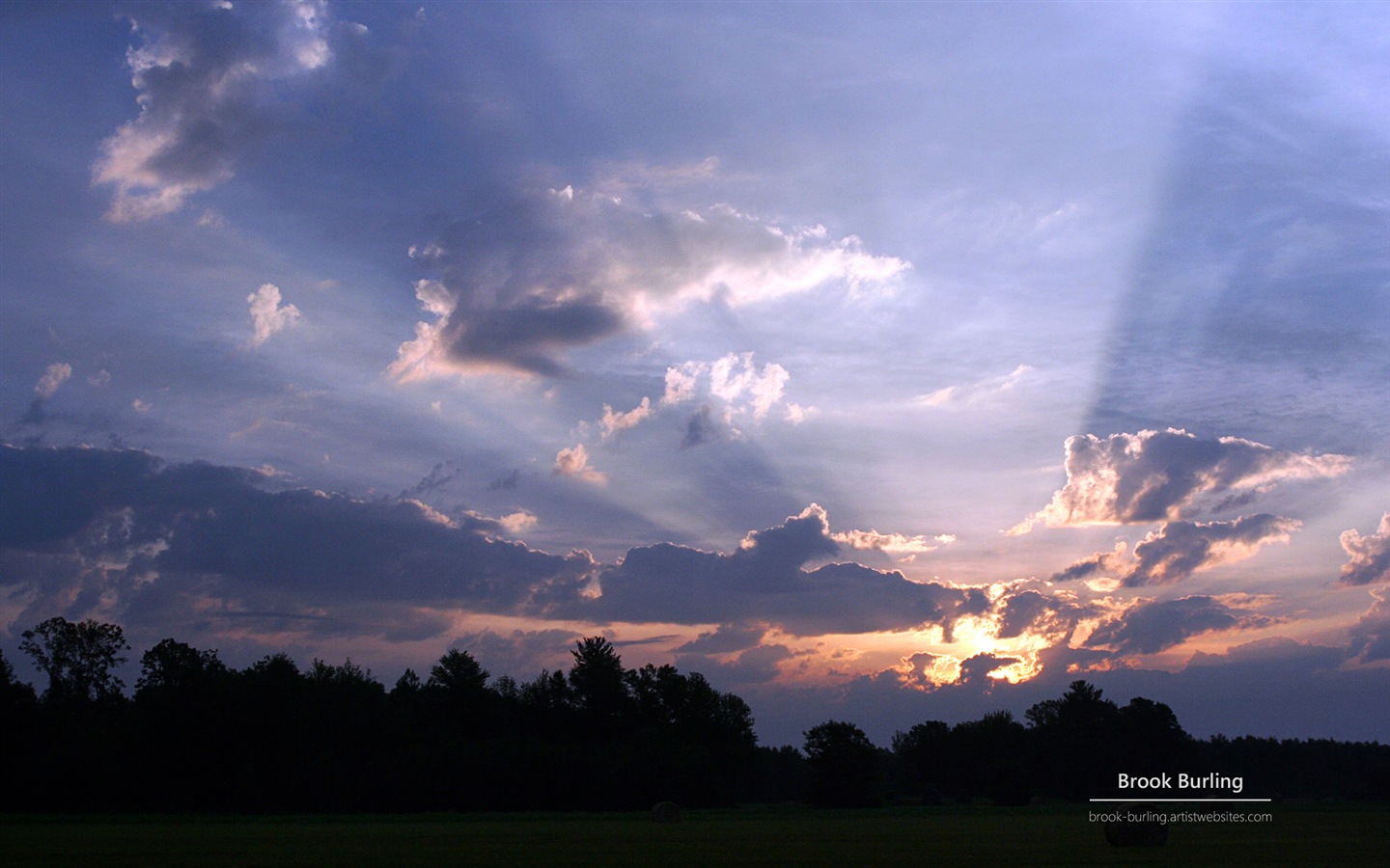 Windows 8 Fondos de pantalla: Painted Skies #8 - 1440x900