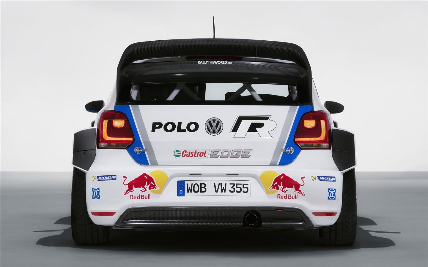 2013 폭스 바겐 폴로 R WRC HD 배경 화면 #6 - 1440x900