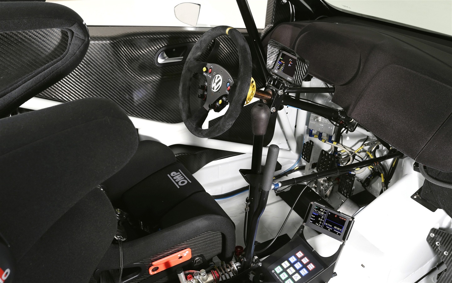 2013 폭스 바겐 폴로 R WRC HD 배경 화면 #13 - 1440x900