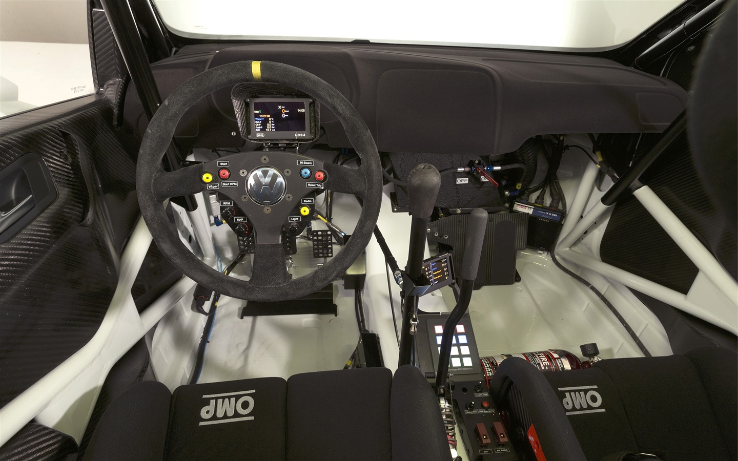 2013 폭스 바겐 폴로 R WRC HD 배경 화면 #14 - 1440x900