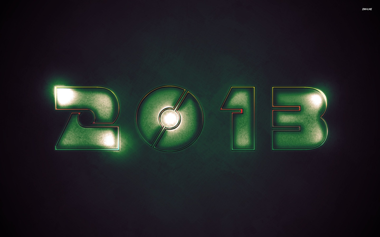 2013 New Year theme creative wallpaper(1) #10 - 1440x900