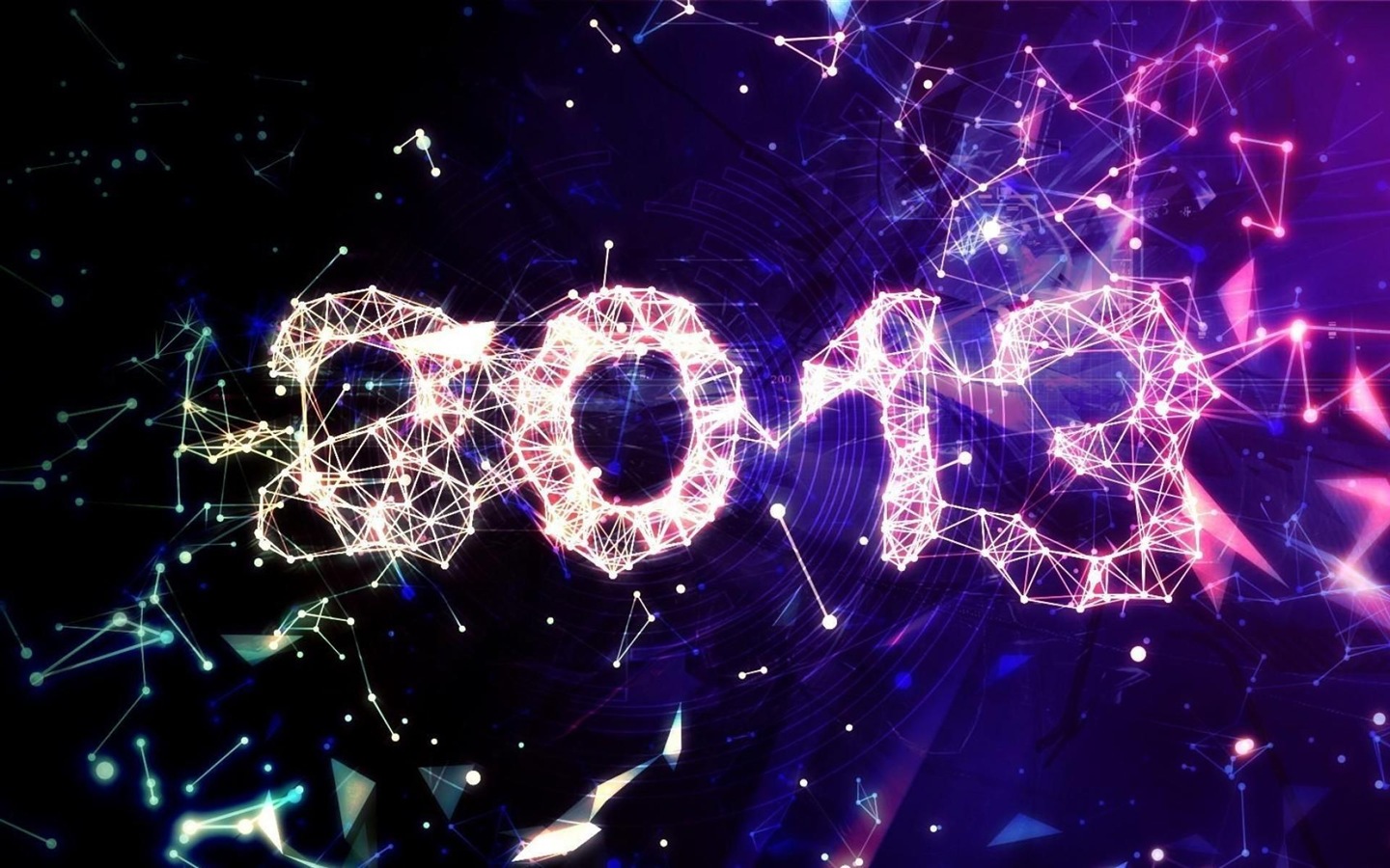 2013 New Year theme creative wallpaper(1) #17 - 1440x900