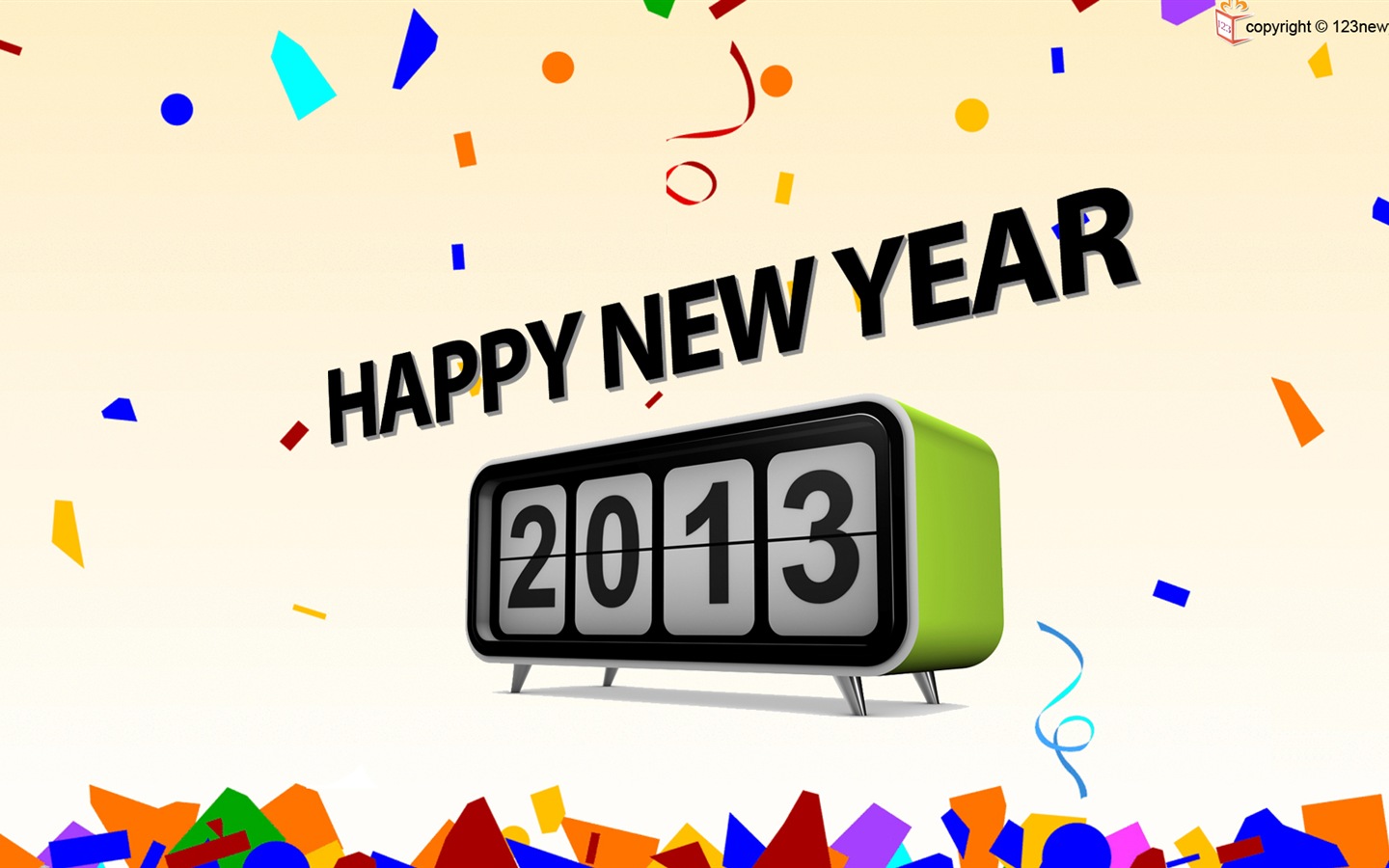 2013 新年主題 創意壁紙(二) #16 - 1440x900