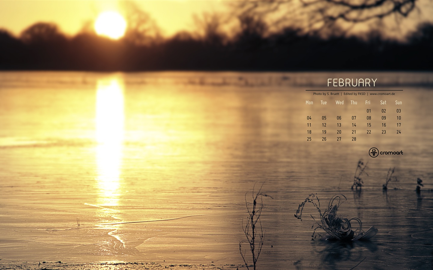 02 2013 Calendar fondo de pantalla (2) #20 - 1440x900