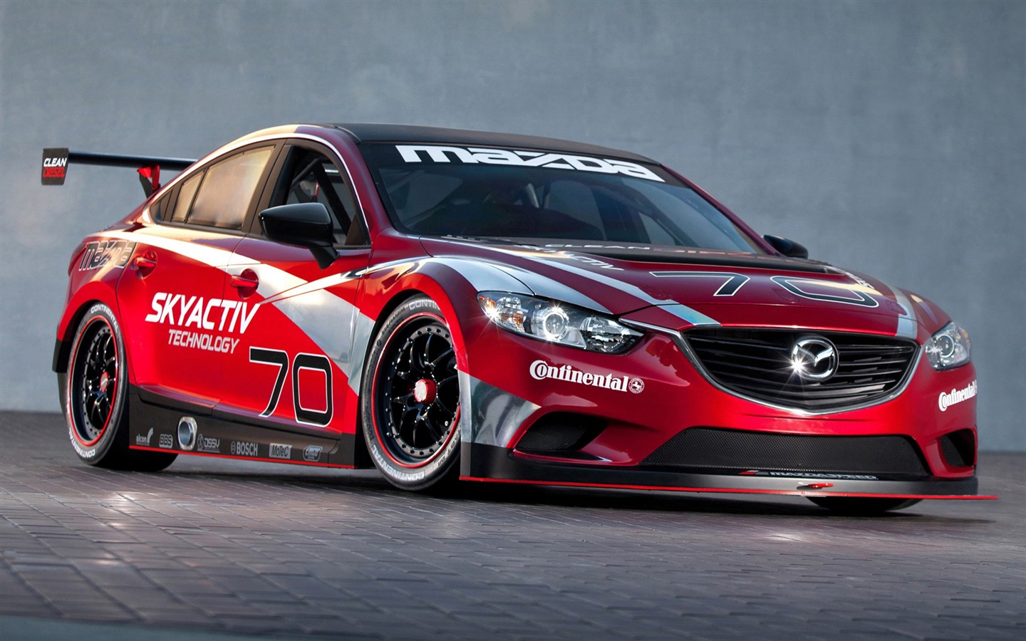 2013 Mazda 6 Skyactiv-D race car 马自达 高清壁纸7 - 1440x900