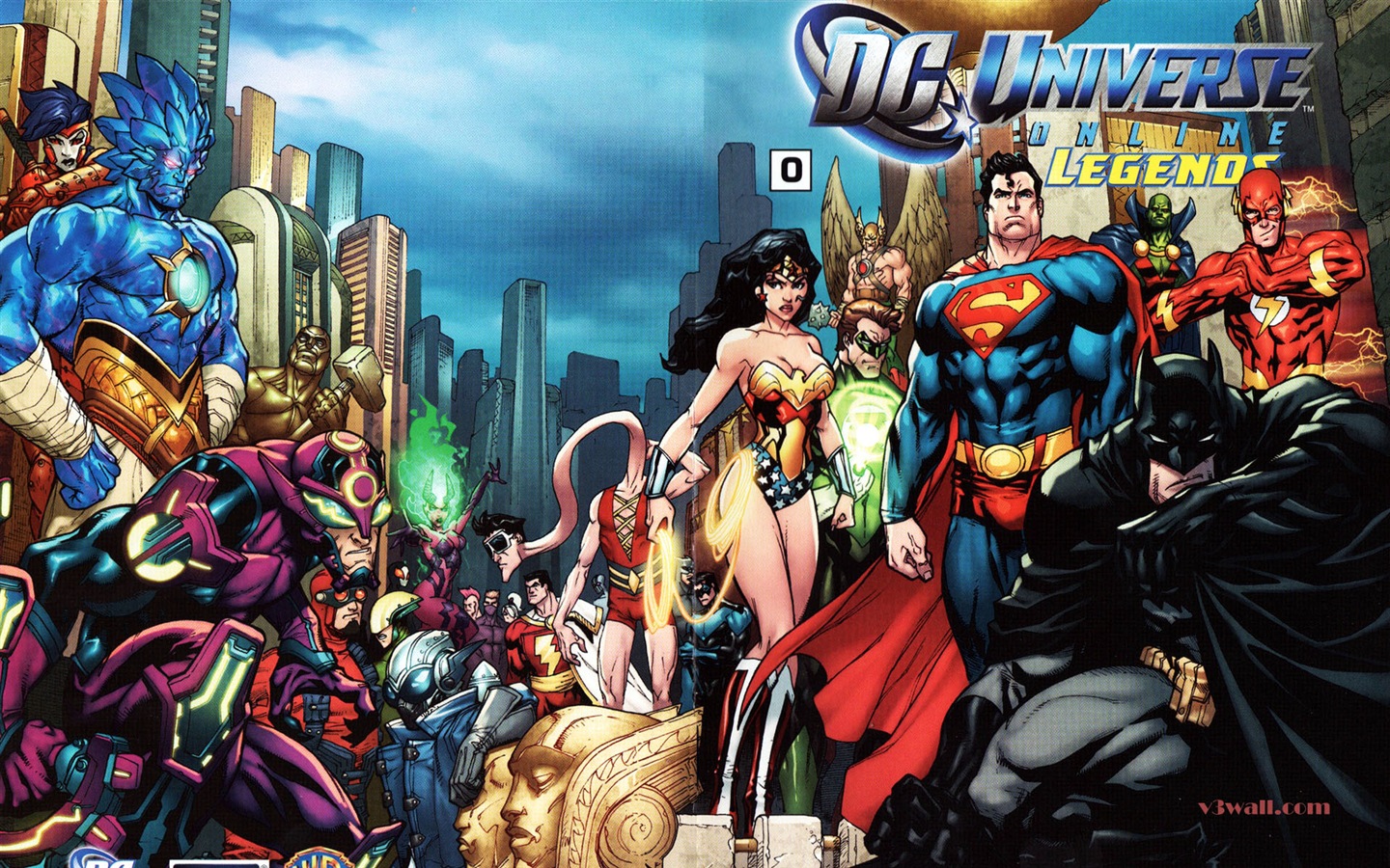 DC 유니버스 온라인 HD 게임 배경 화면 #24 - 1440x900