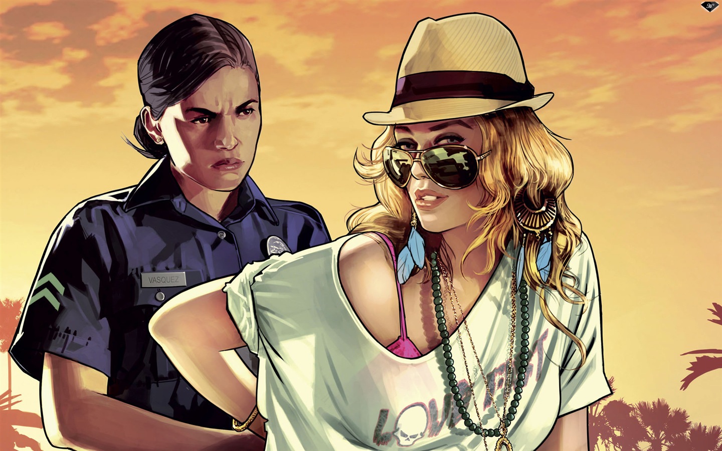 Grand Theft Auto V 侠盗猎车手5 高清游戏壁纸4 - 1440x900