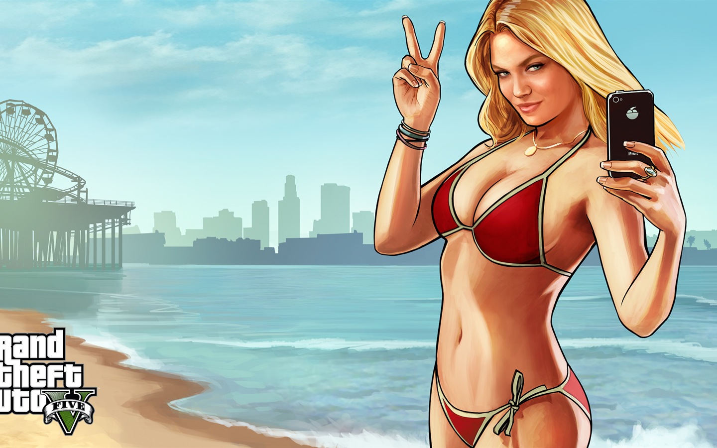 차량 절도 V GTA 5 HD 게임 배경 화면 #13 - 1440x900