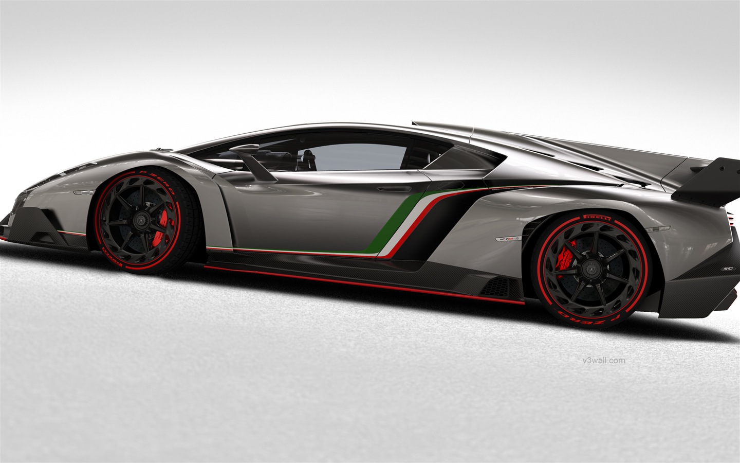 2013 Lamborghini Veneno 兰博基尼Veneno豪华超级跑车高清壁纸3 - 1440x900