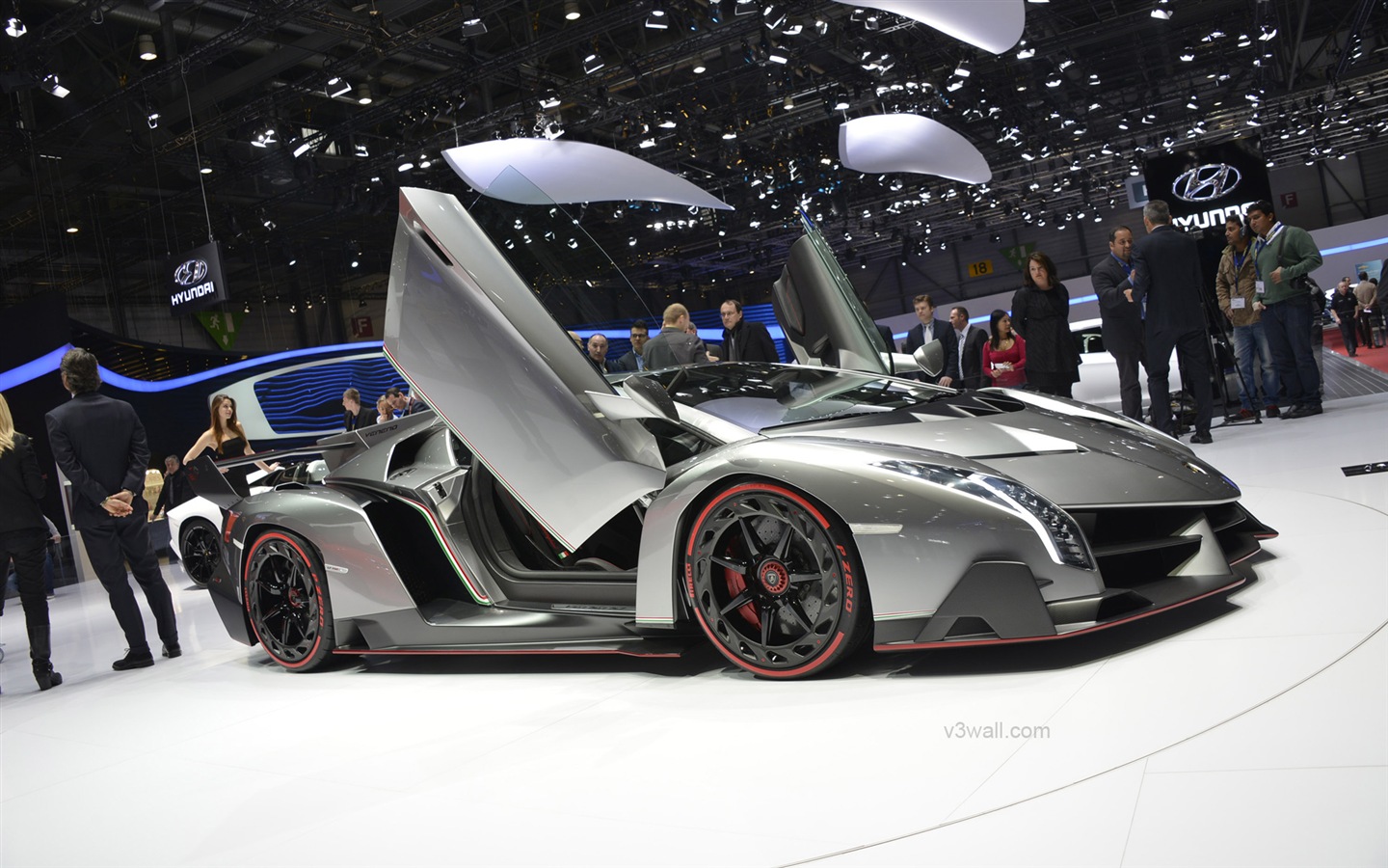 2013 Lamborghini Veneno luxury supercar HD wallpapers #12 - 1440x900