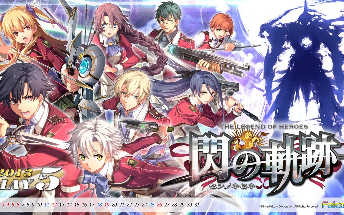 2013年5月 月曆壁紙(一) #6 - 1440x900