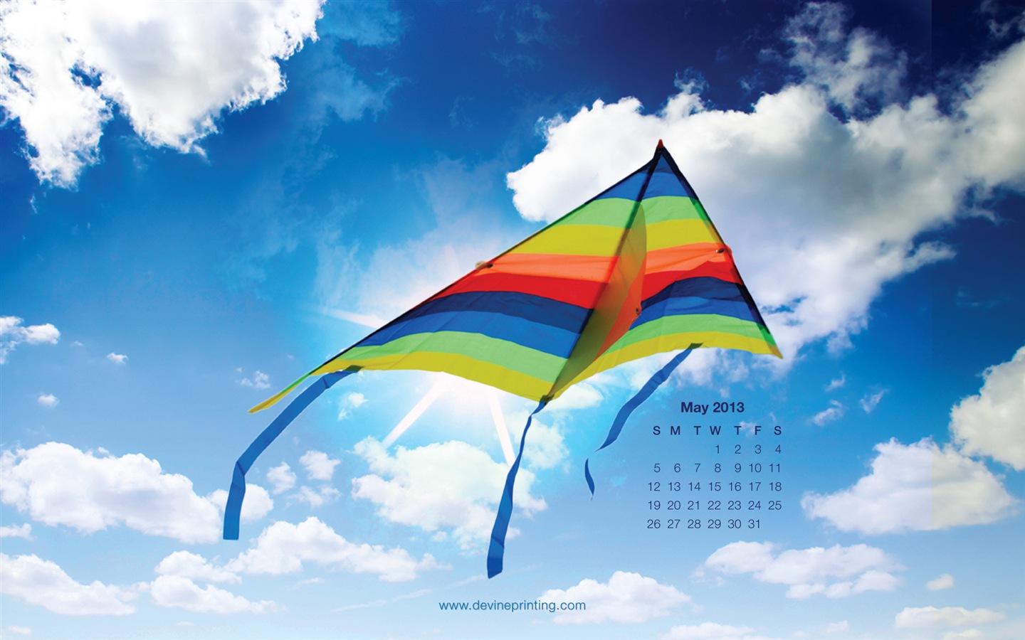 2013年5月 月曆壁紙(二) #20 - 1440x900