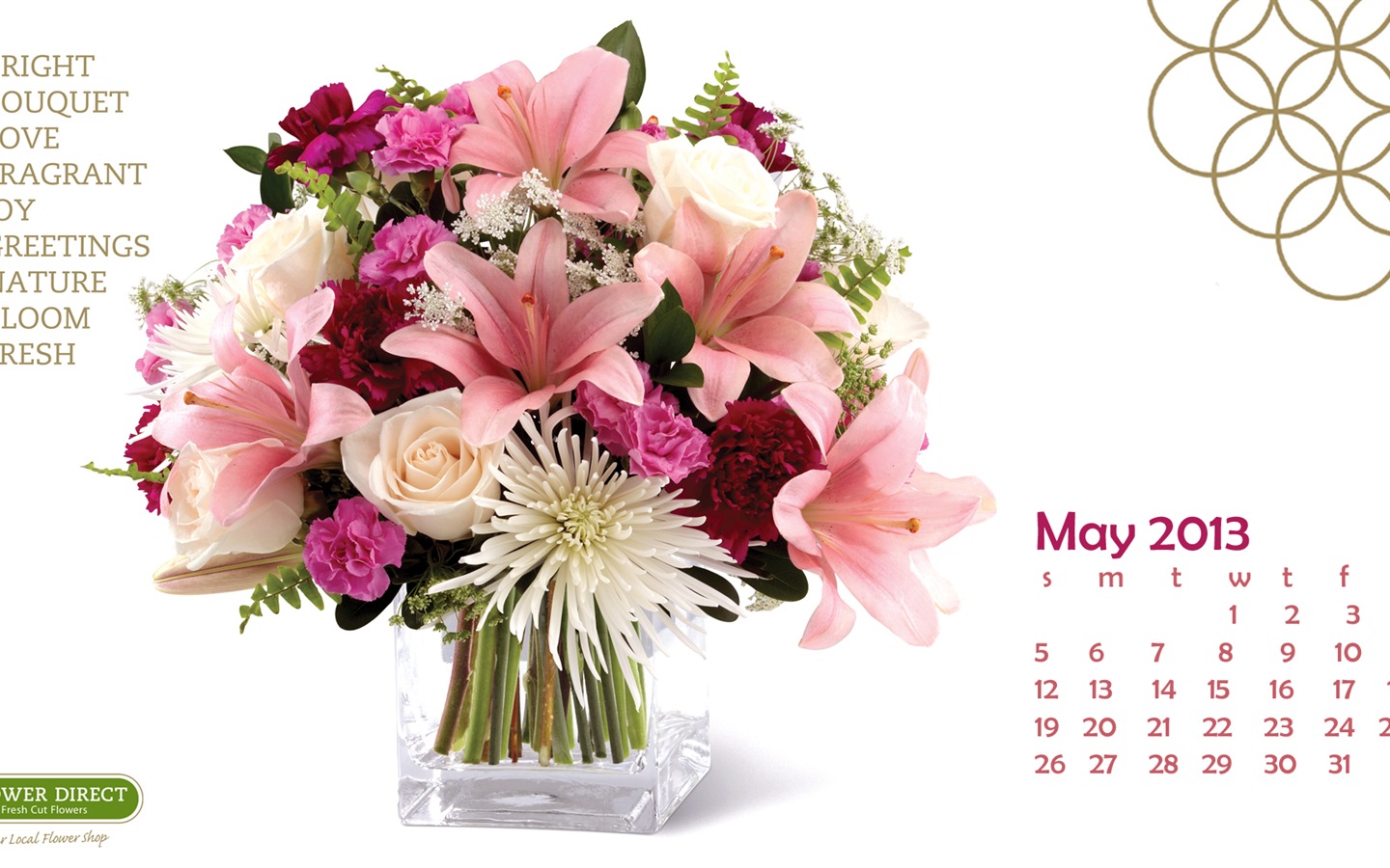 2013年5月 月曆壁紙(二) #22 - 1440x900