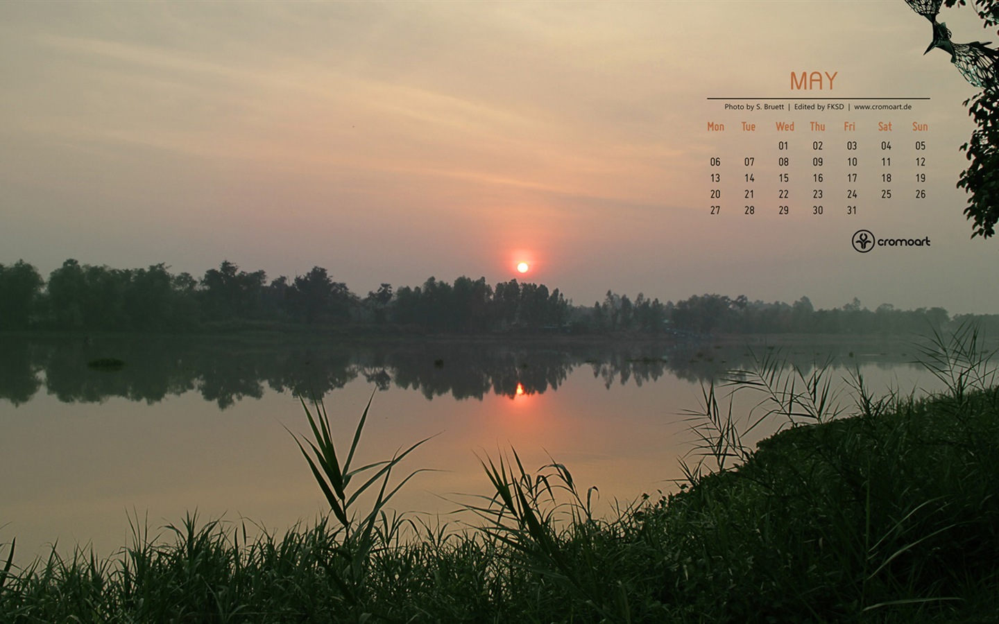 2013年5月 月曆壁紙(二) #24 - 1440x900