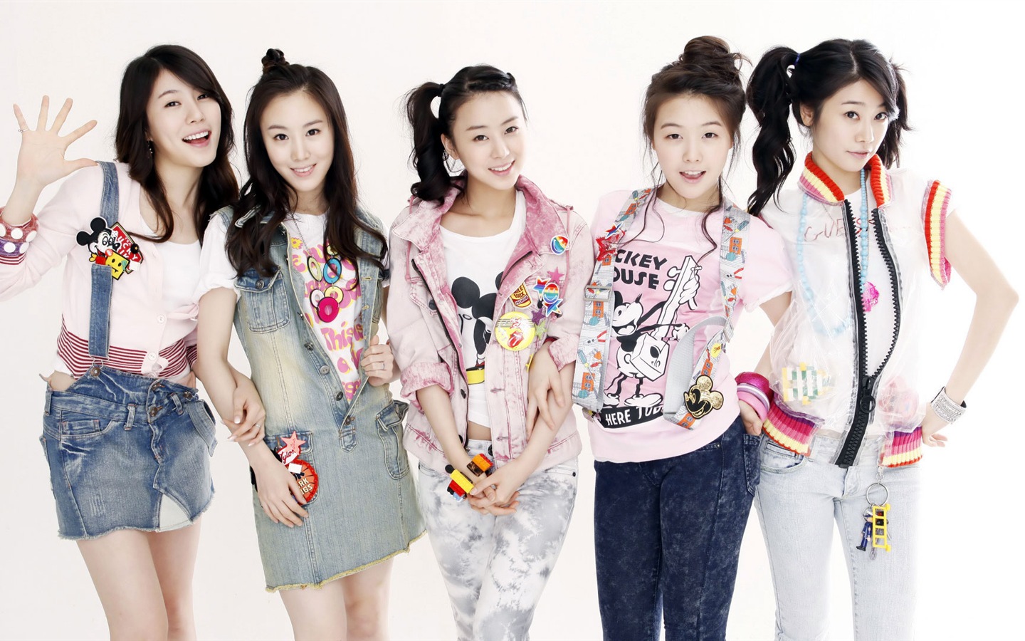 Dívčí Den Korea pop music dívky tapety #16 - 1440x900
