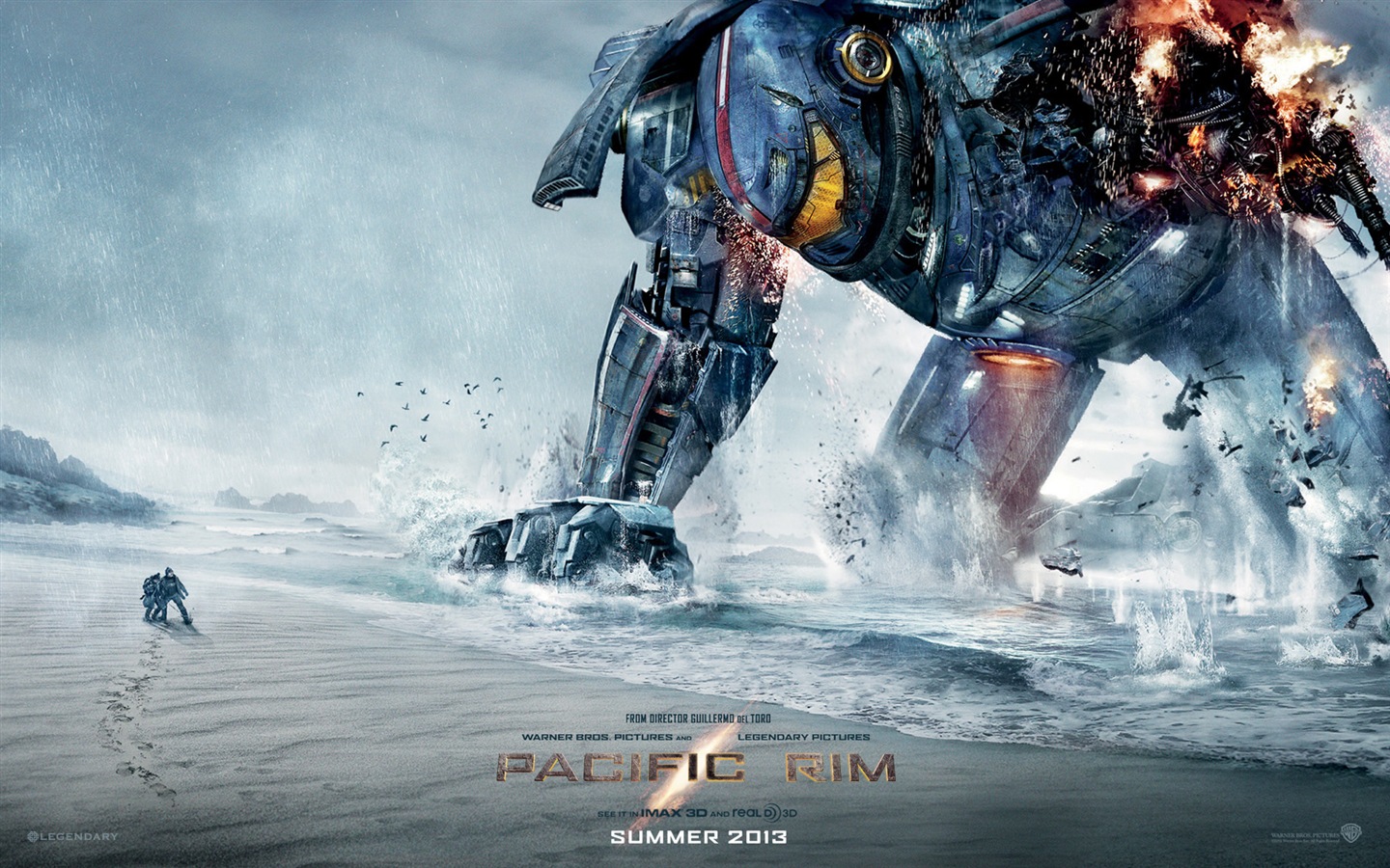 Pacific Rim 2013 HD film tapety na plochu #2 - 1440x900