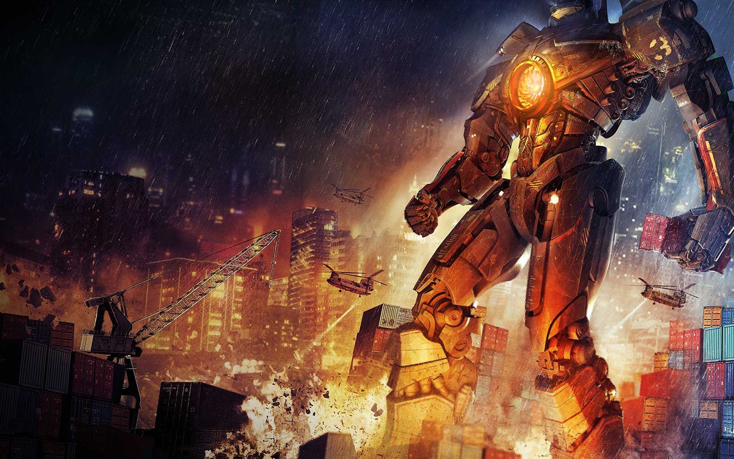 Pacific Rim 2013 fondos de pantalla de películas HD #18 - 1440x900