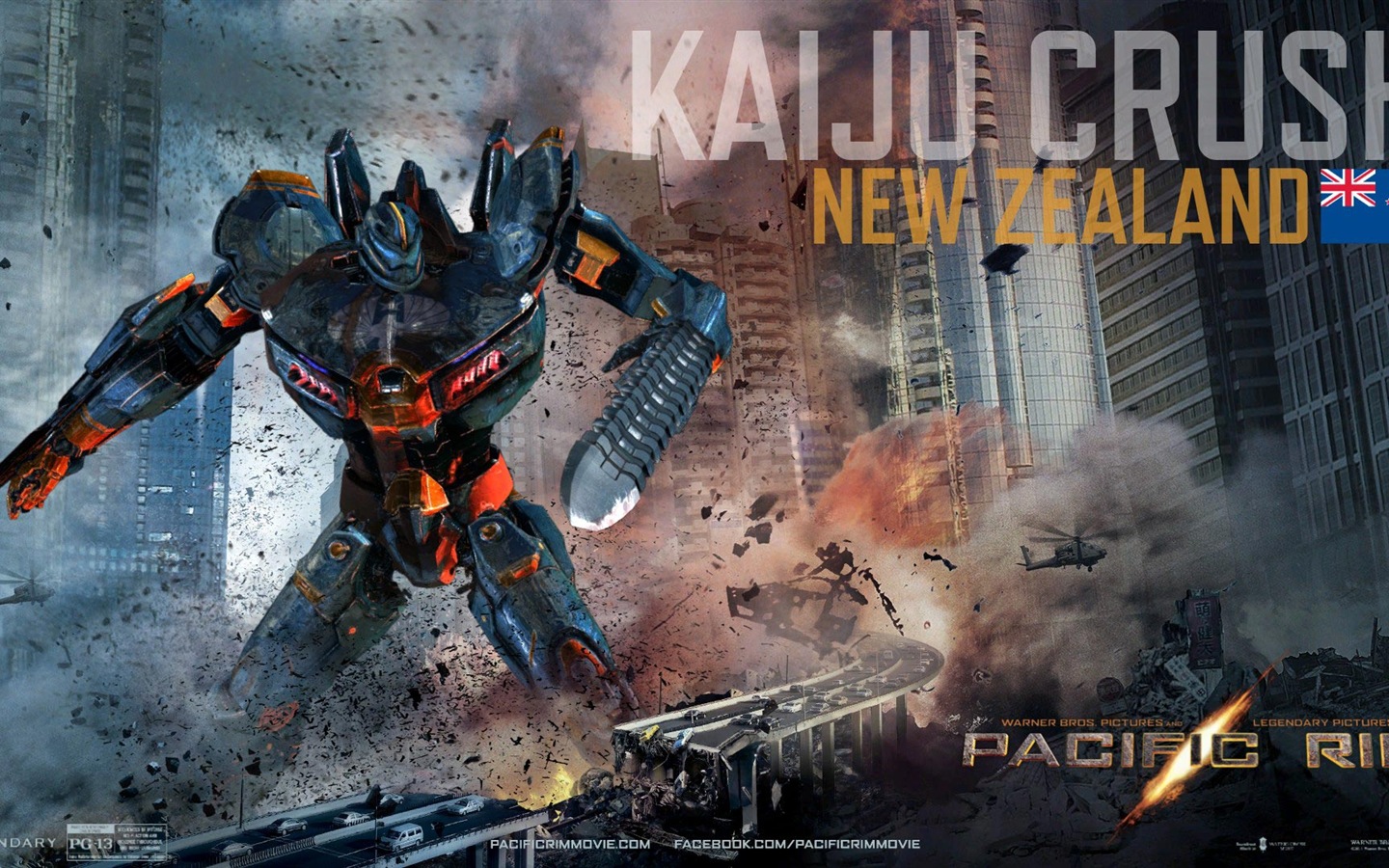 Pacific Rim 2013 HD film tapety na plochu #19 - 1440x900