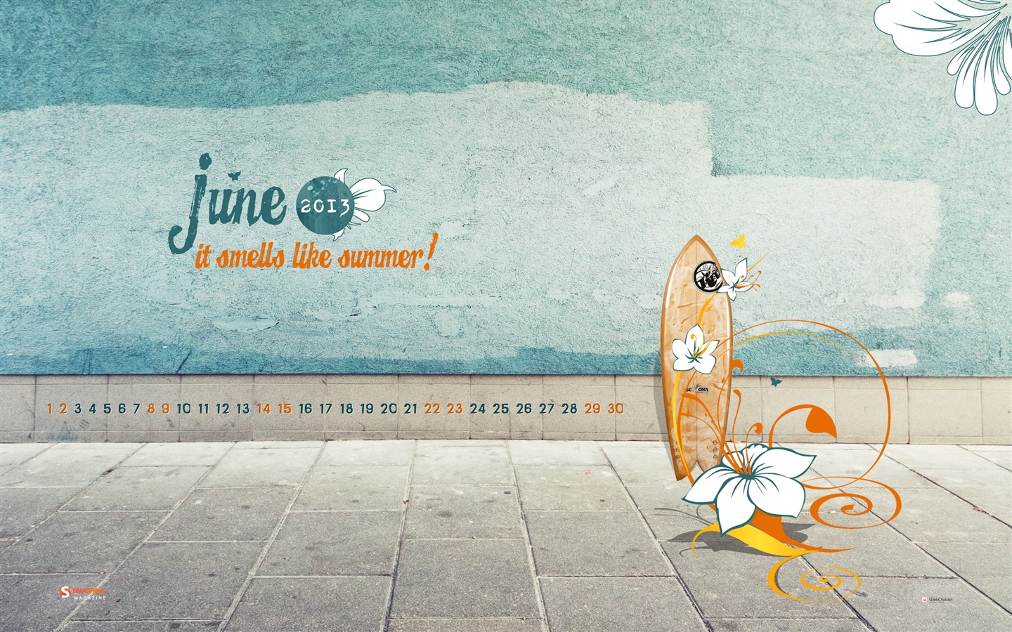 2013年6月 月曆壁紙(二) #4 - 1440x900
