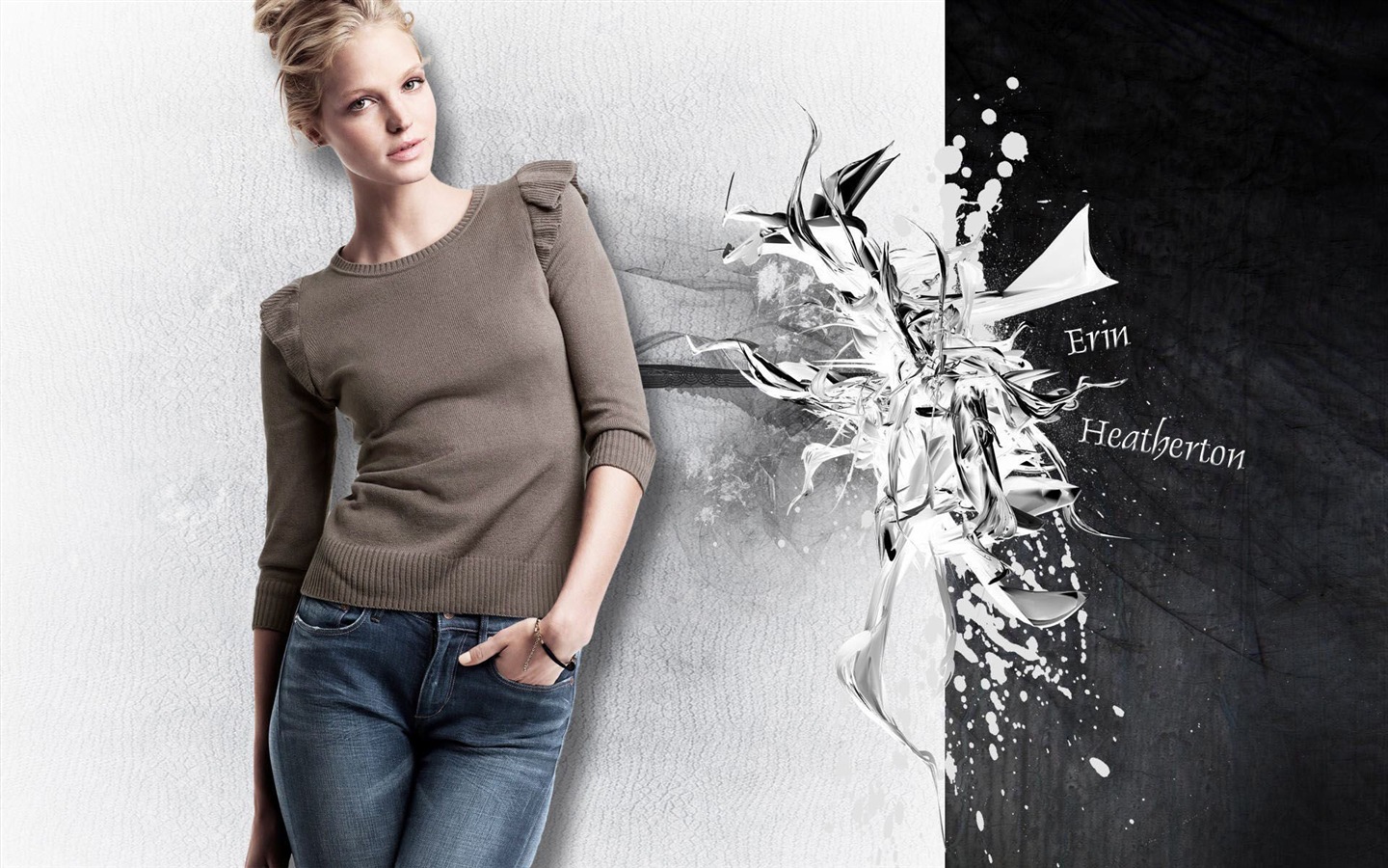 Erin Heatherton 艾琳·希瑟頓 美女壁紙 #5 - 1440x900