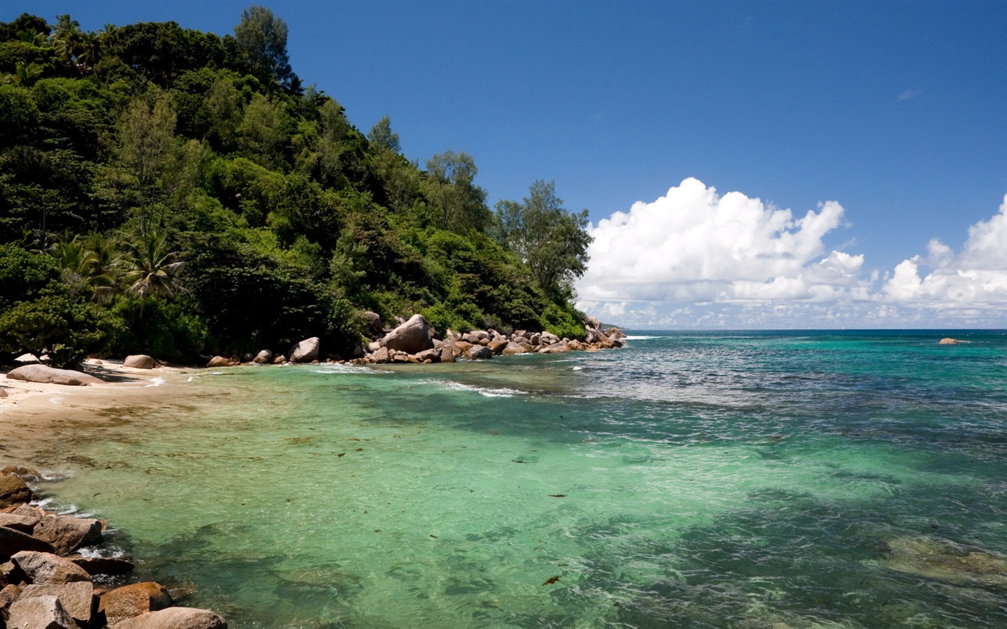 Seychelles Island nature landscape HD wallpapers #9 - 1440x900