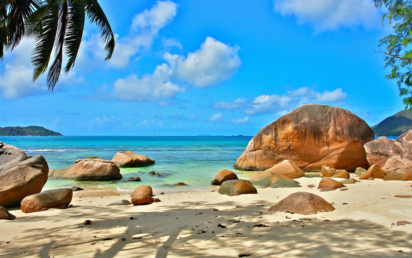 Seychellen-Insel, Natur, Landschaft HD Wallpaper #18 - 1440x900