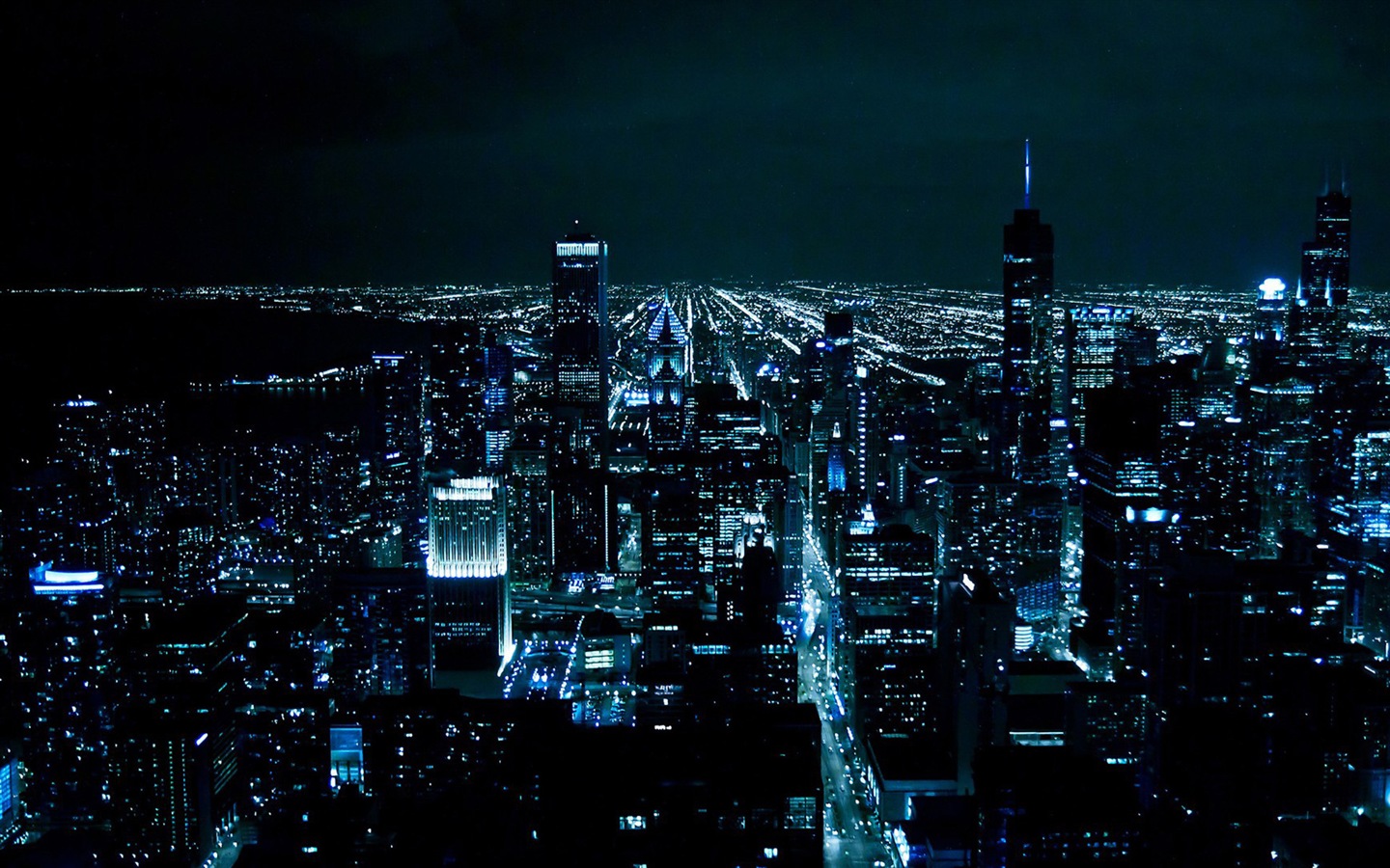 Charming city night HD Wallpaper #13 - 1440x900