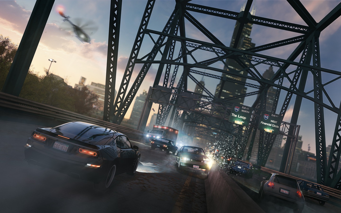 Watch Dogs 谍战危机 2013游戏高清壁纸13 - 1440x900