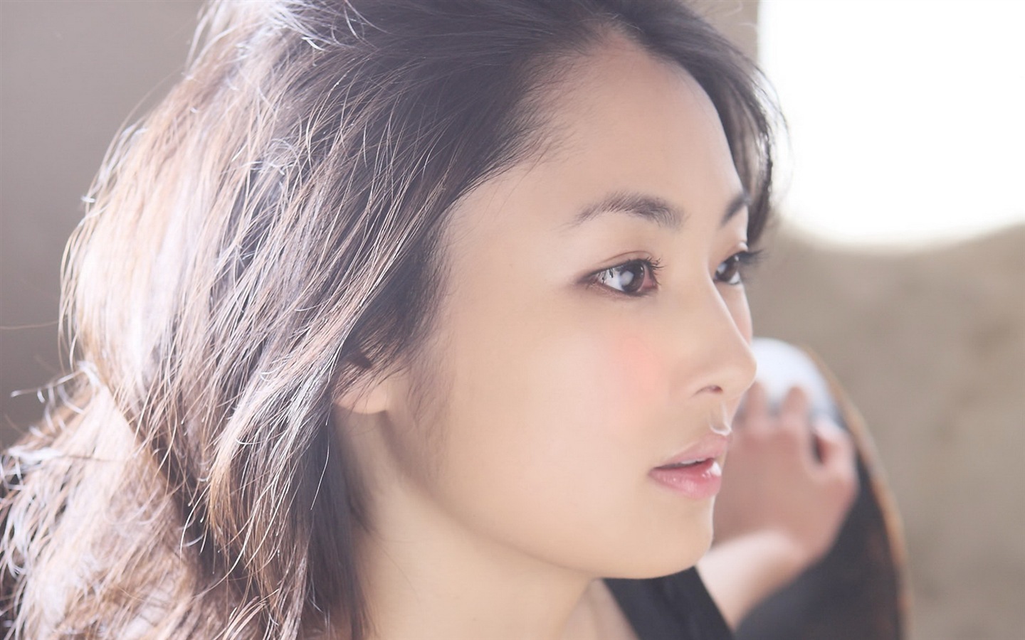 Tantan Hayashi japonská herečka HD tapety na plochu #14 - 1440x900