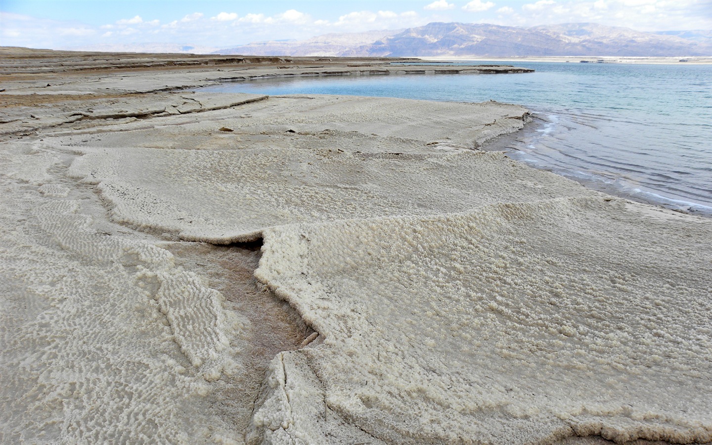Dead Sea 死海美景 高清壁纸4 - 1440x900